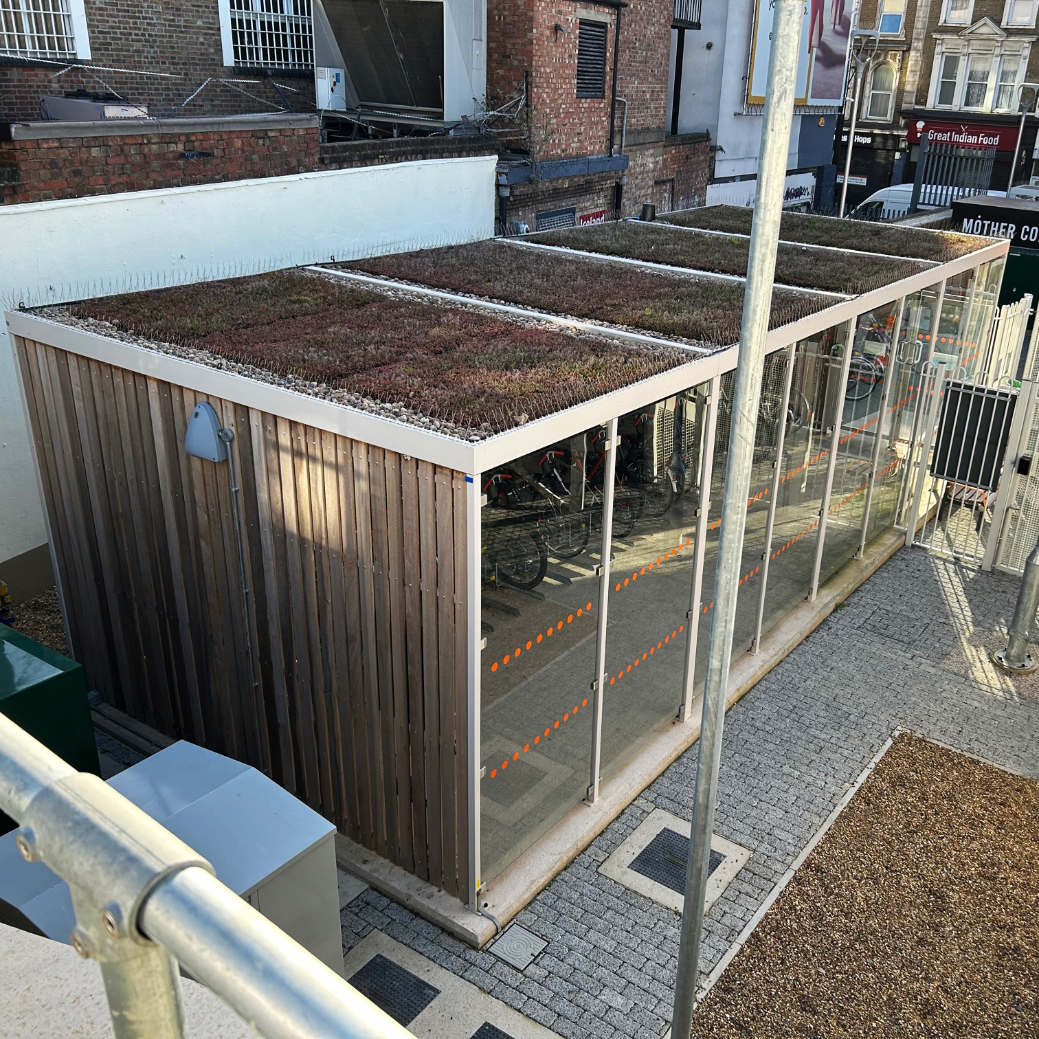 Hackney Central Overground Station Cycle Hub
